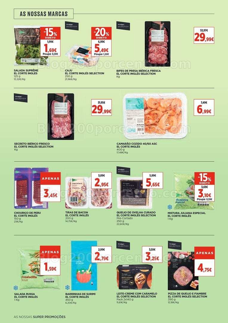 Antevisão Folheto EL CORTE INGLÉS Promoções de 8 a 21 maio