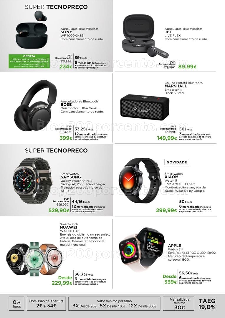 Antevisão Folheto EL CORTE INGLÉS Tecnologia Promoções de 1 a 17 maio