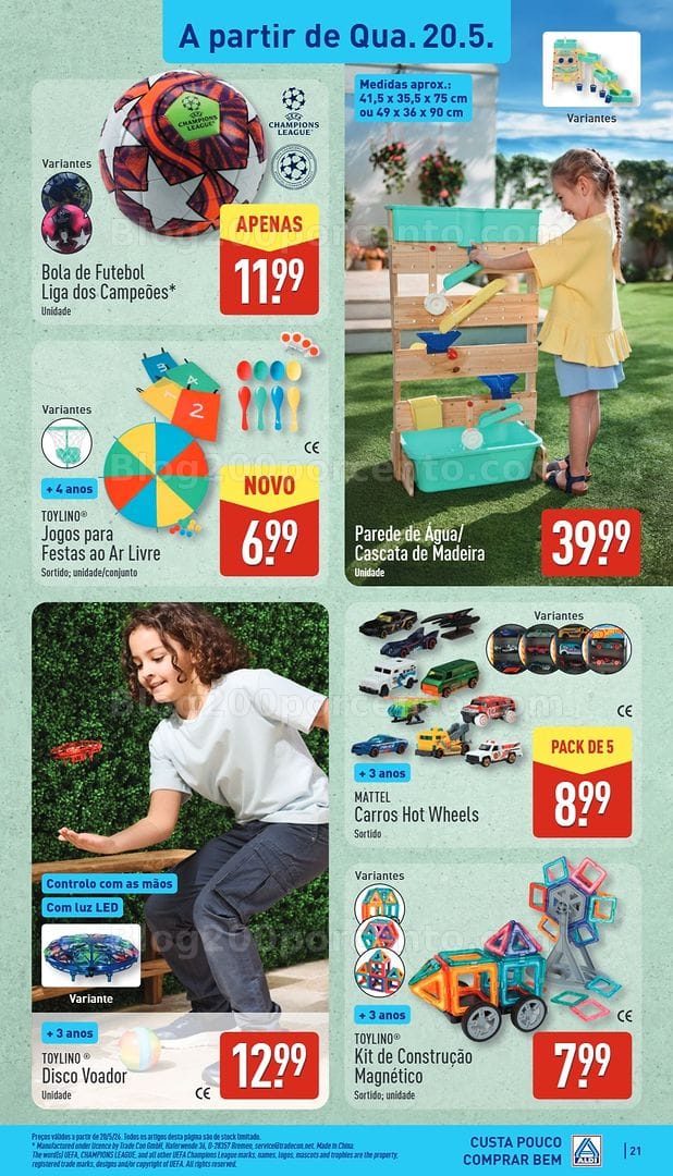 Antevisão Folheto ALDI Promoções de 18 a 24 maio - Edição Digital