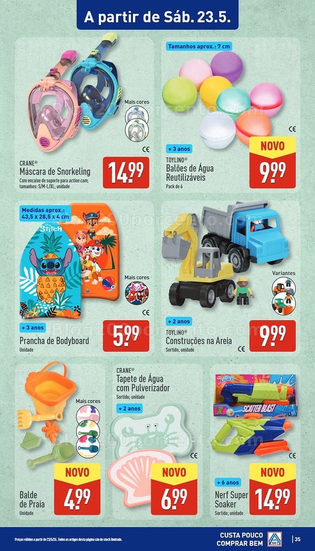 Antevisão Folheto ALDI Bazar Promoções de 23 a 24 maio - Edição Digital