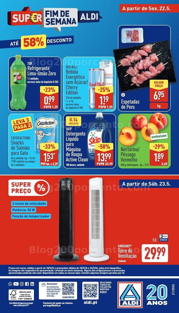 Antevisão Folheto ALDI Promoções de 18 a 24 maio - Edição Digital