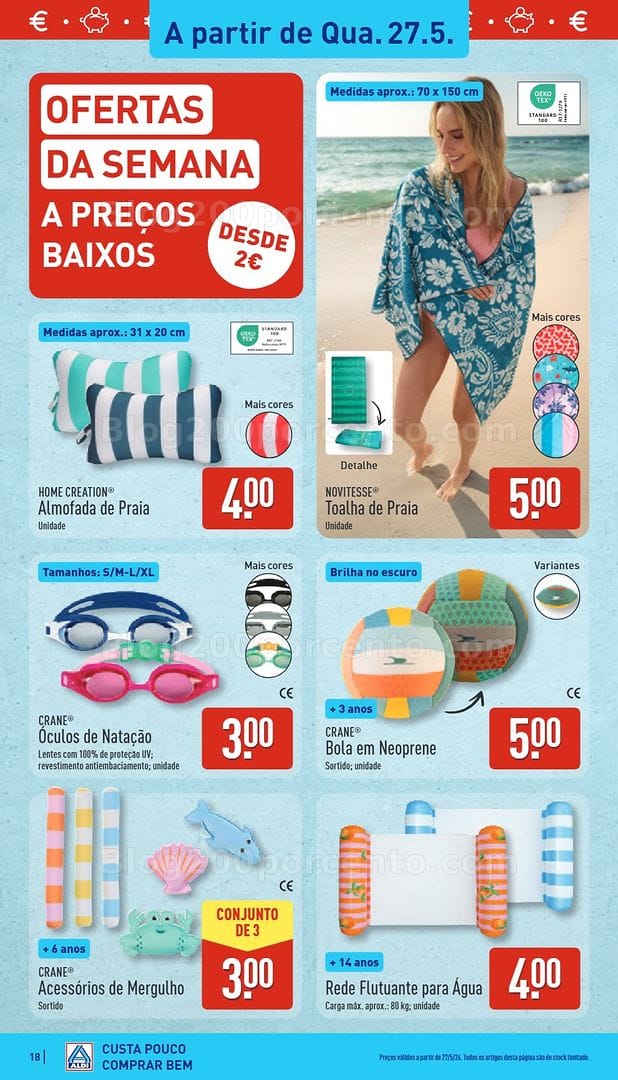 Antevisão Folheto ALDI Promoções de 25 a 31 maio