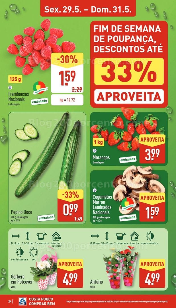 Antevisão Folheto ALDI Promoções de 25 a 31 maio