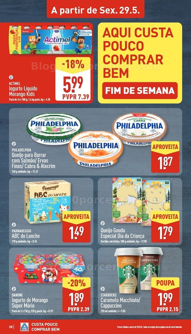 Antevisão Folheto ALDI Promoções de 25 a 31 maio