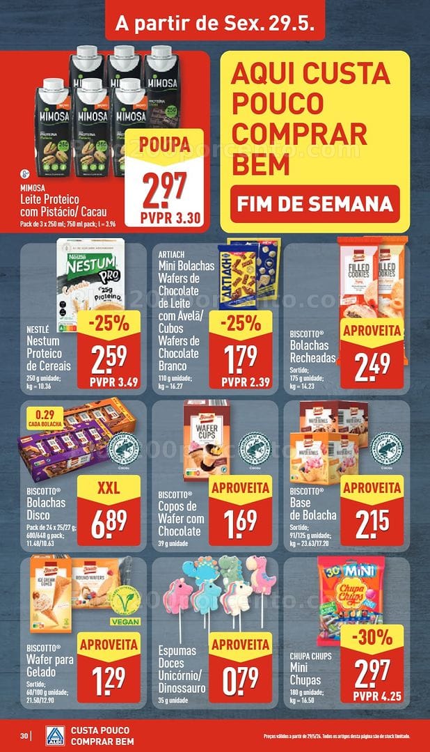 Antevisão Folheto ALDI Promoções de 25 a 31 maio