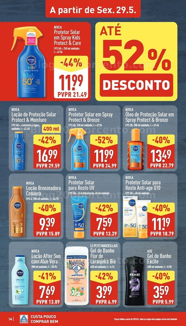 Antevisão Folheto ALDI Promoções de 25 a 31 maio