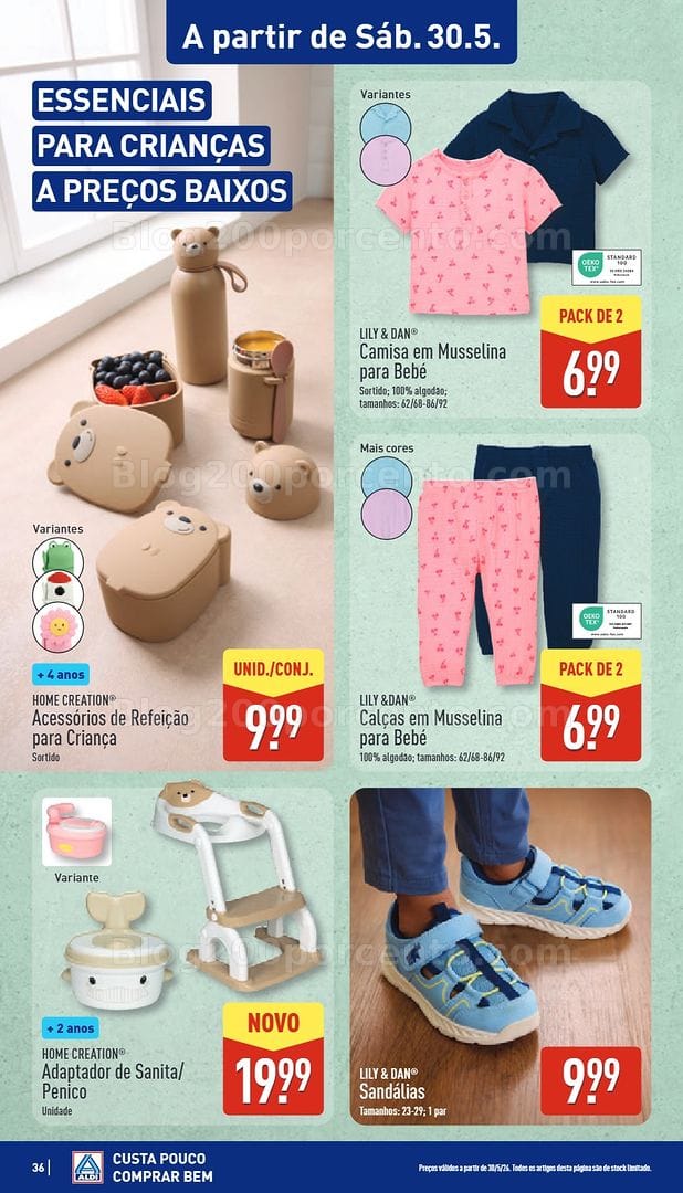 Antevisão Folheto ALDI Promoções de 25 a 31 maio