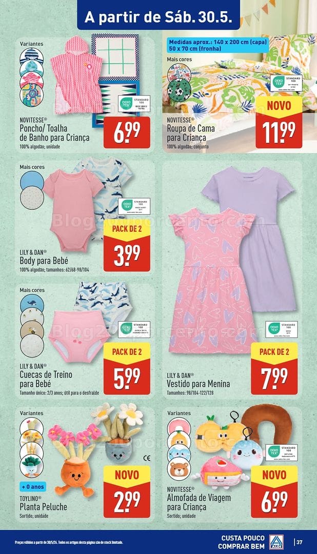 Antevisão Folheto ALDI Promoções de 25 a 31 maio