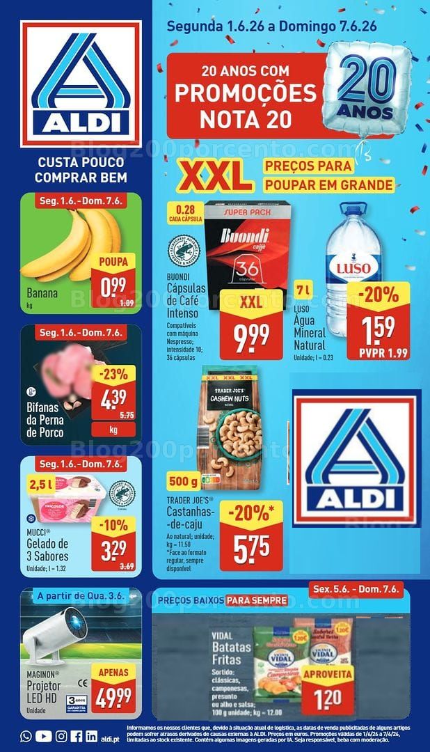 Antevisão Folheto ALDI Promoções de 1 a 7 junho - Edição Digital