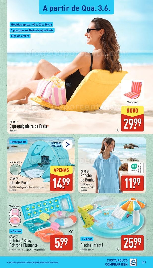 Antevisão Folheto ALDI Bazar Promoções de 3 a 7 junho - Edição Digital