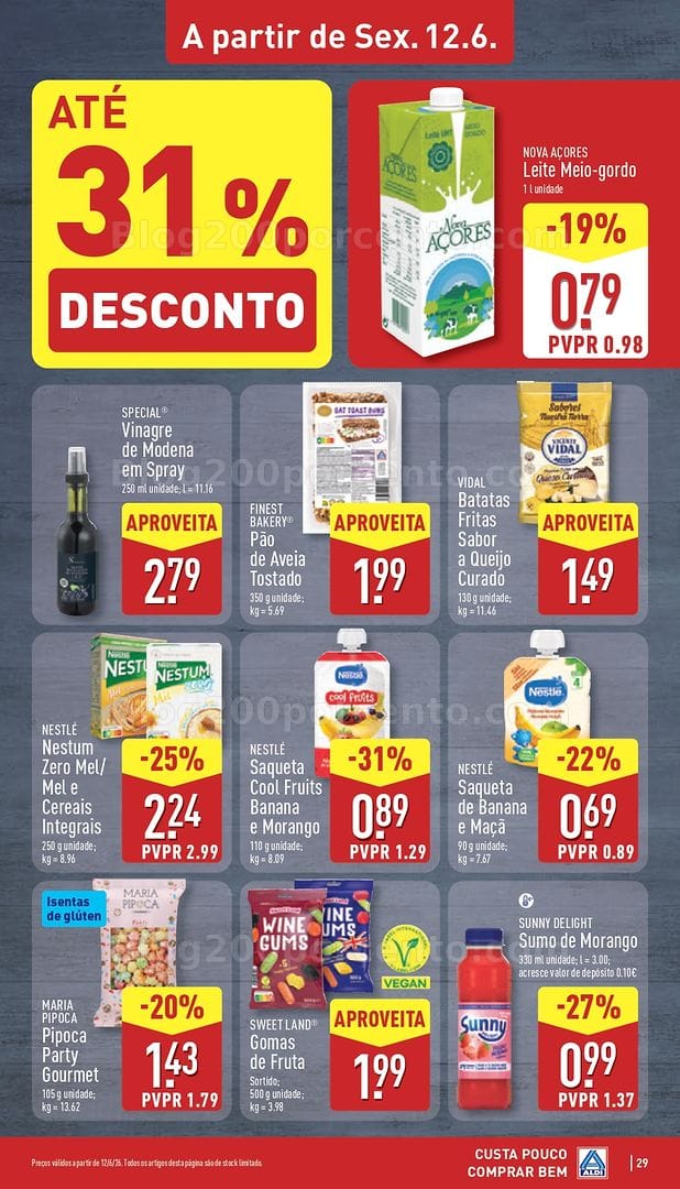 Antevisão Folheto ALDI Promoções de 8 a 14 junho - Edição Digital