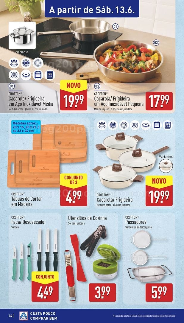 Antevisão Folheto ALDI Promoções de 8 a 14 junho - Edição Digital