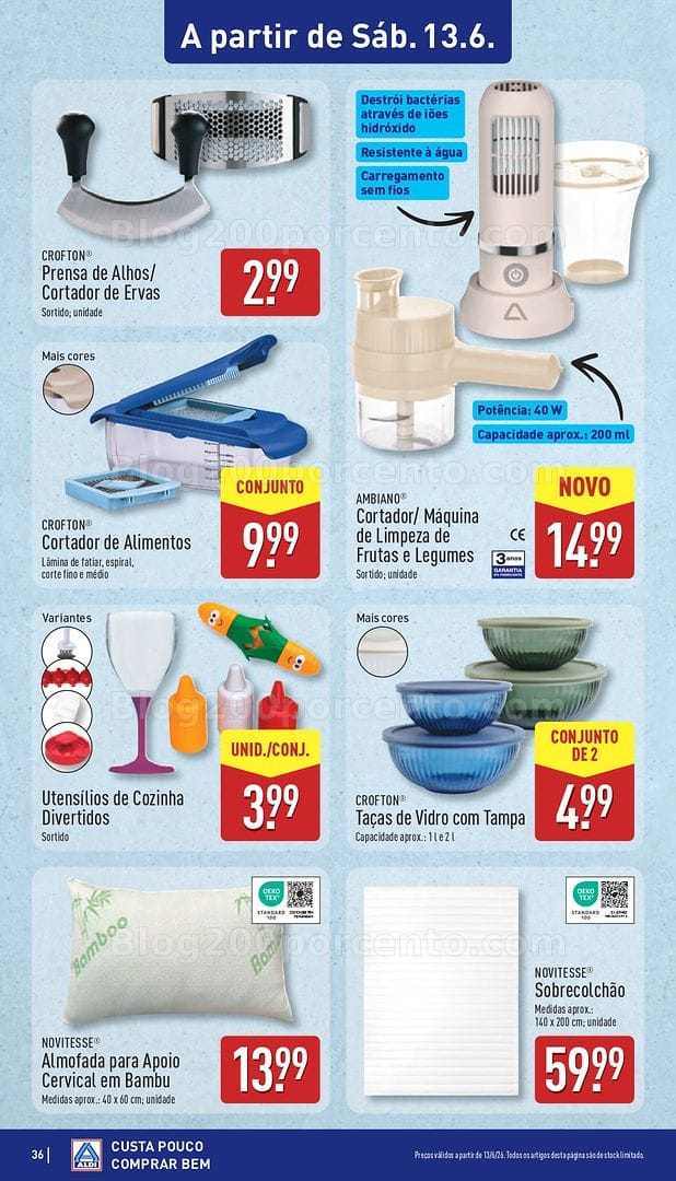 Antevisão Folheto ALDI Promoções de 8 a 14 junho - Edição Digital