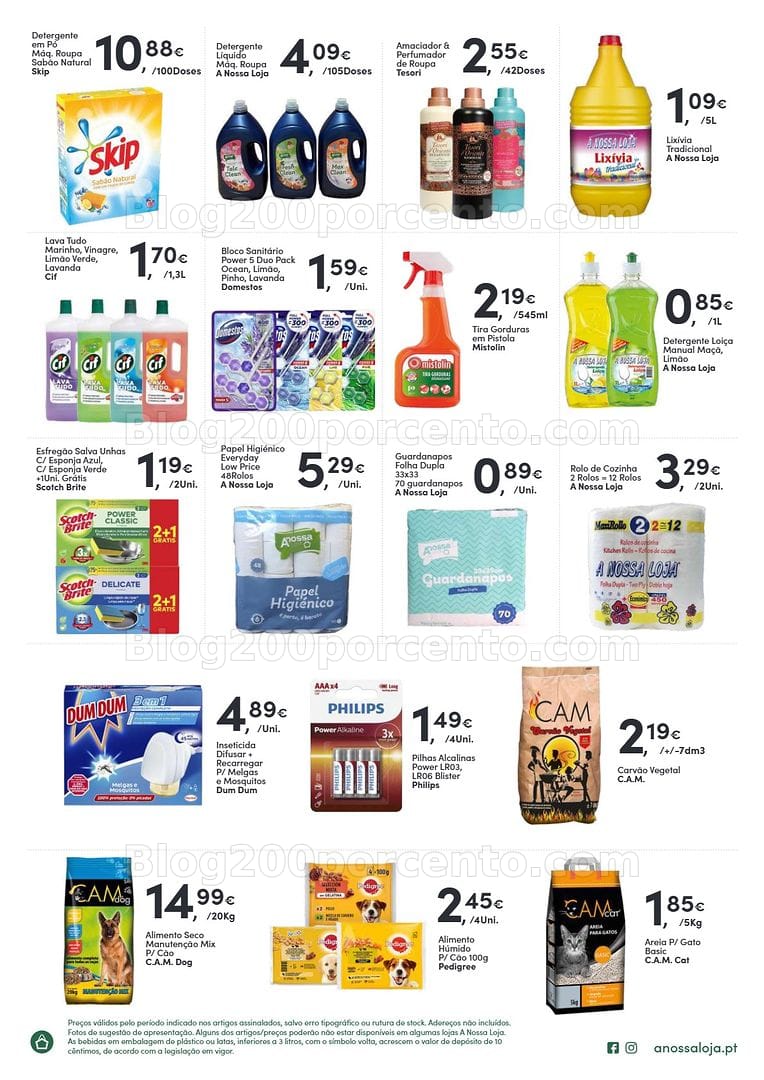 Antevisão Folheto A NOSSA LOJA Promoções de 15 a 24 maio