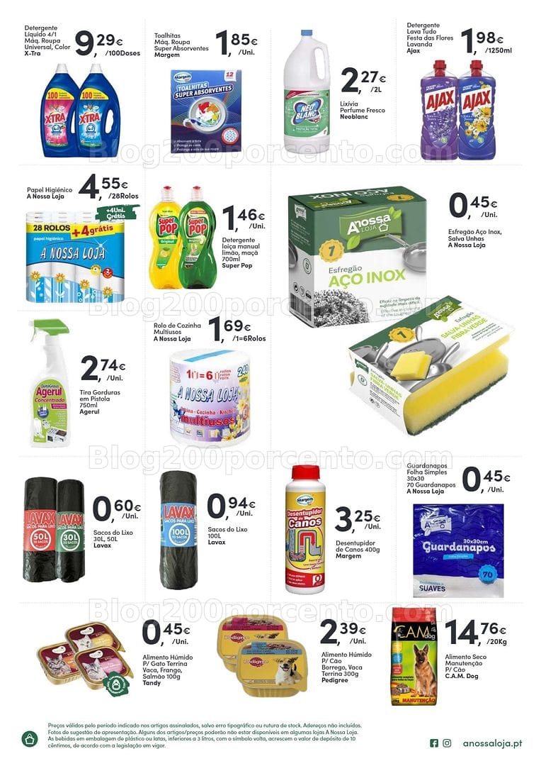 Antevisão Folheto A NOSSA LOJA Promoções de 29 maio a 7 junho