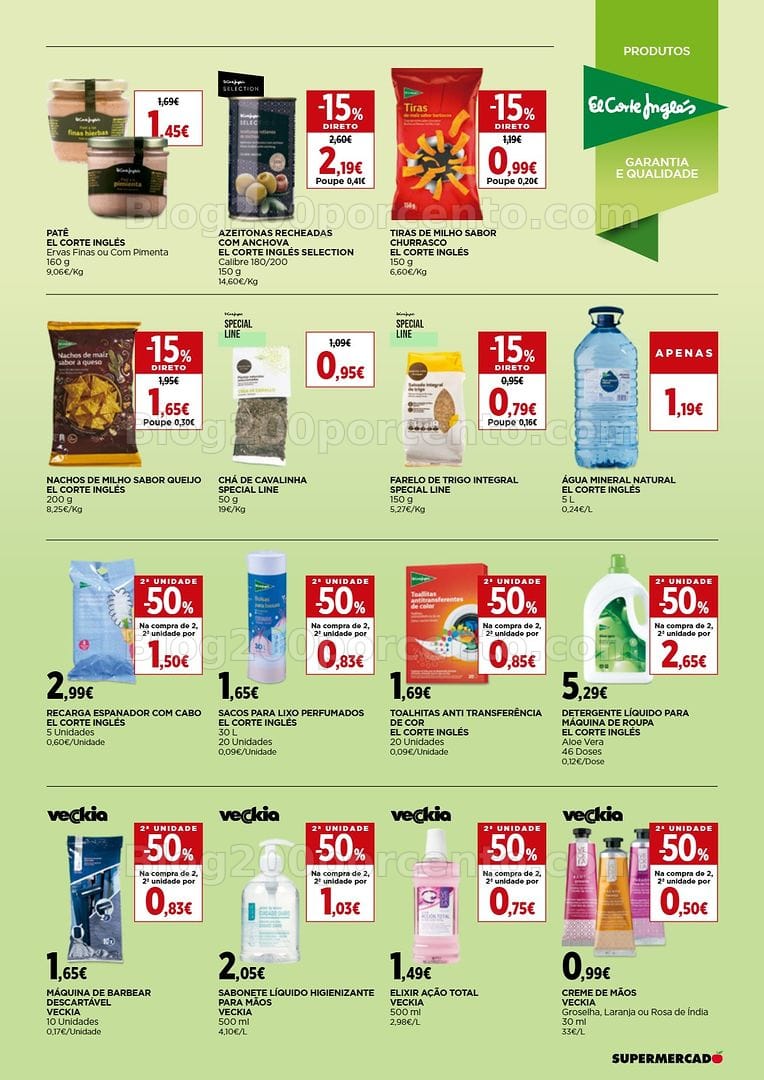 Antevisão Folheto EL CORTE INGLÉS Promoções de 22 maio a 4 junho