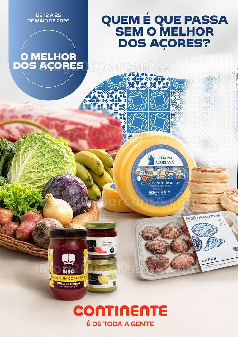 Antevisão Folheto CONTINENTE Especial Açores Promoções de 12 a 25 maio