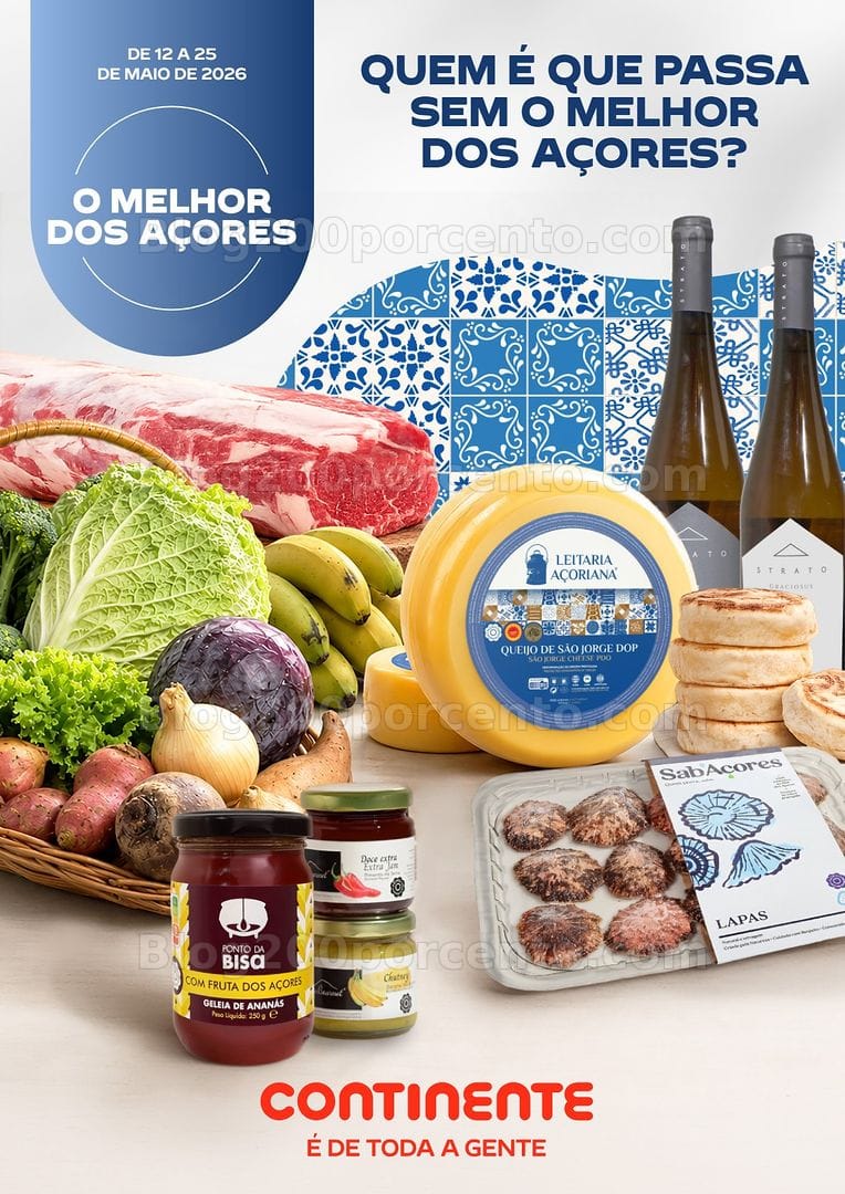 Antevisão Folheto CONTINENTE Especial Açores Promoções de 12 a 25 maio