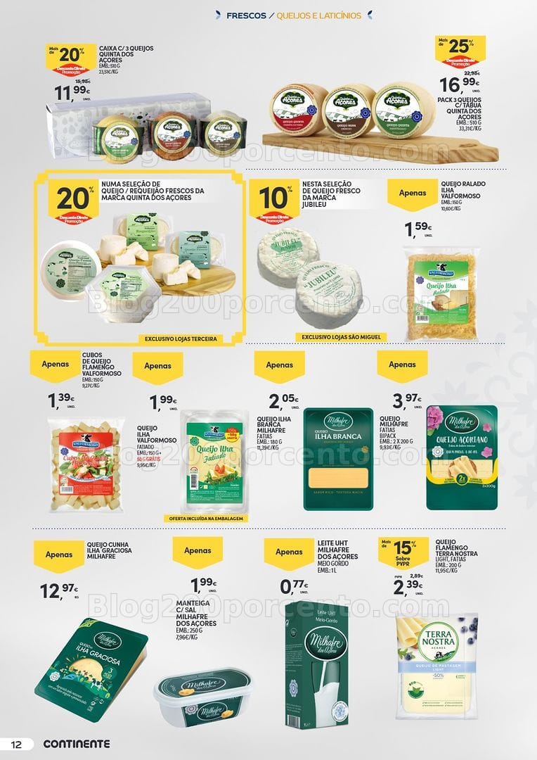 Antevisão Folheto CONTINENTE Especial Açores Promoções de 12 a 25 maio