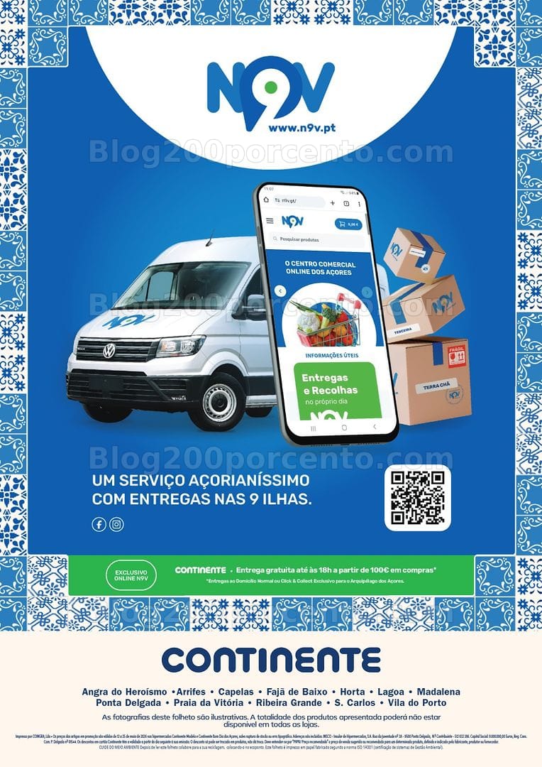 Antevisão Folheto CONTINENTE Especial Açores Promoções de 12 a 25 maio