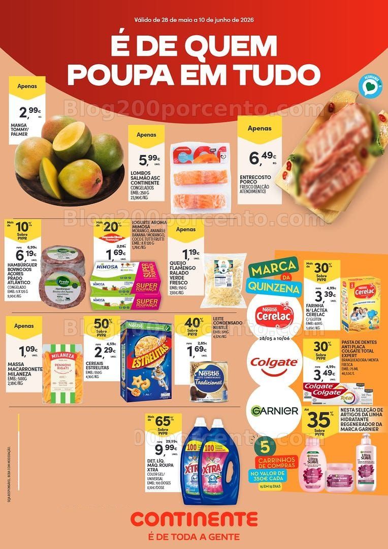 Antevisão Folheto CONTINENTE Açores Promoções até 10 junho