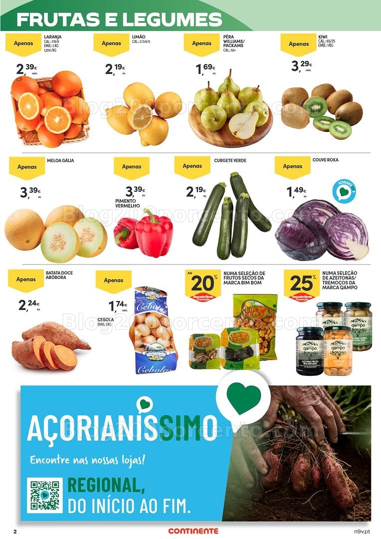 Antevisão Folheto CONTINENTE Açores Promoções até 10 junho