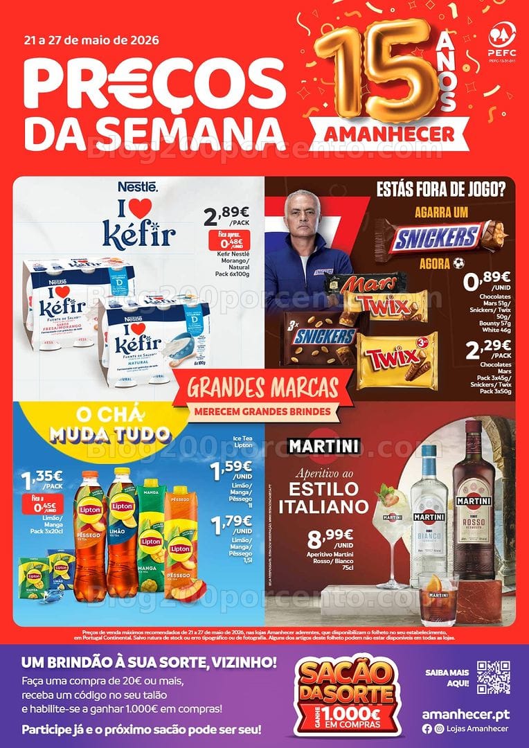Antevisão Folheto AMANHECER Promoções de 21 a 27 maio