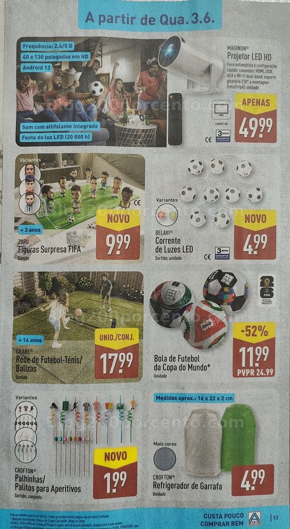 Antevisão Folheto ALDI Promoções de 1 a 7 junho