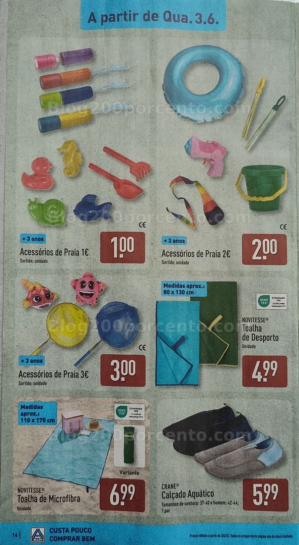 Antevisão Folheto ALDI Promoções de 1 a 7 junho