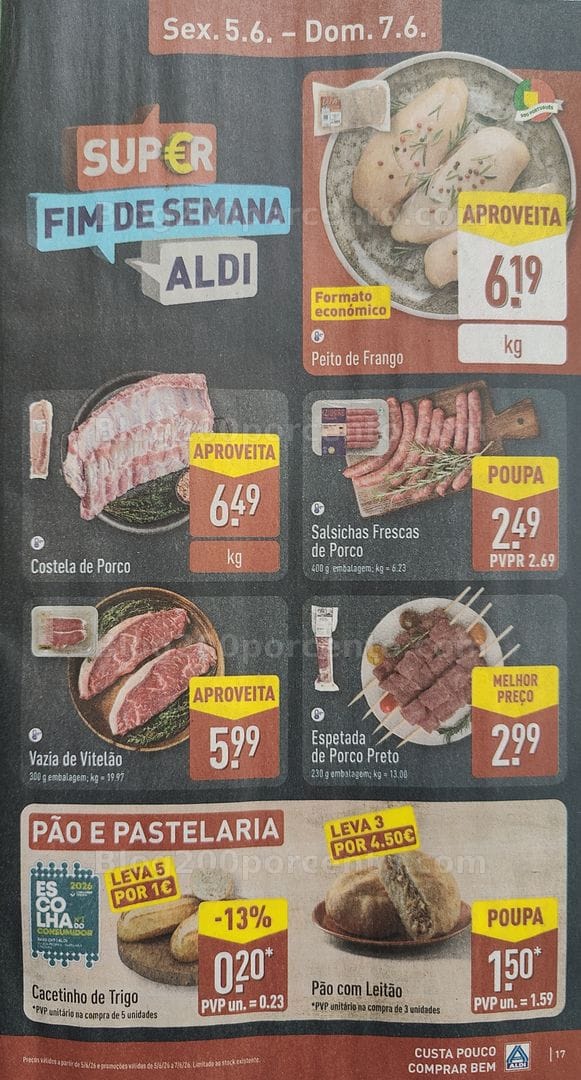 Antevisão Folheto ALDI Promoções de 1 a 7 junho