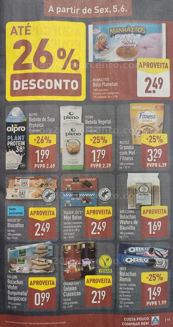 Antevisão Folheto ALDI Promoções de 1 a 7 junho