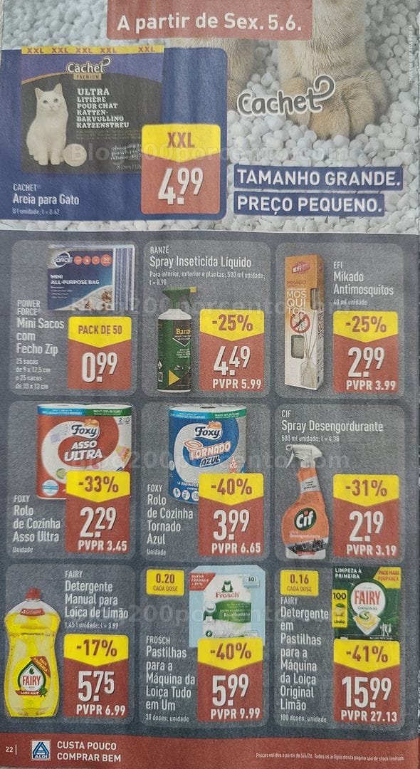 Antevisão Folheto ALDI Promoções de 1 a 7 junho