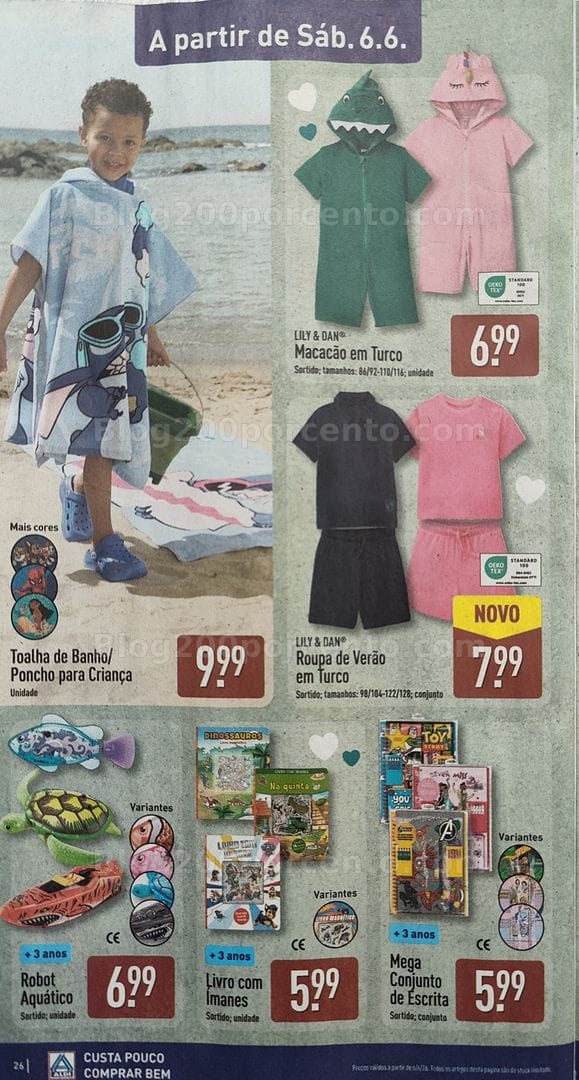 Antevisão Folheto ALDI Promoções de 1 a 7 junho