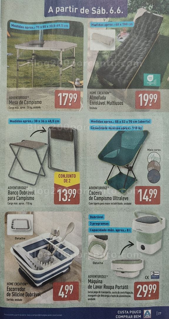 Antevisão Folheto ALDI Promoções de 1 a 7 junho