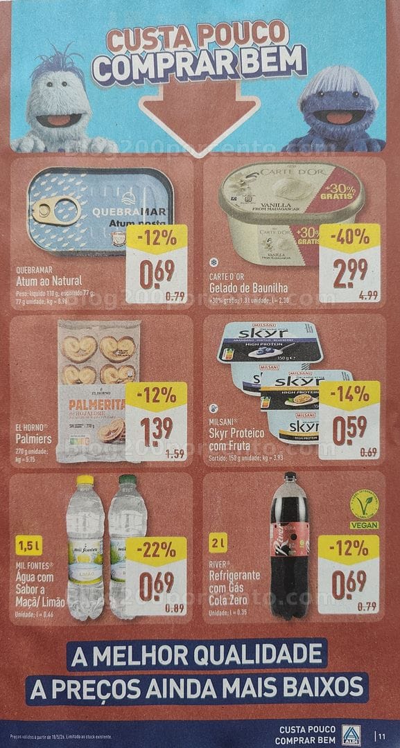 Antevisão Folheto ALDI Promoções de 18 a 24 maio