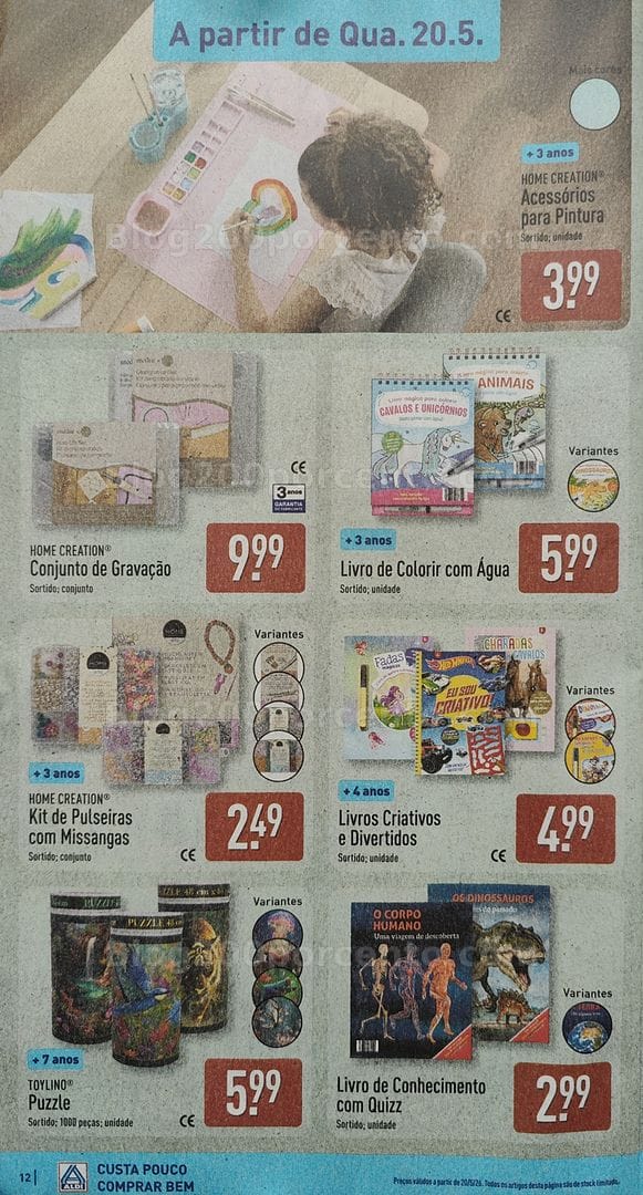 Antevisão Folheto ALDI Promoções de 18 a 24 maio