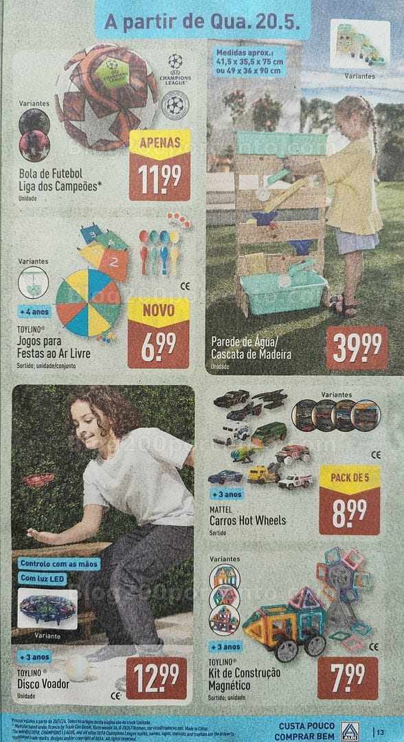 Antevisão Folheto ALDI Promoções de 18 a 24 maio