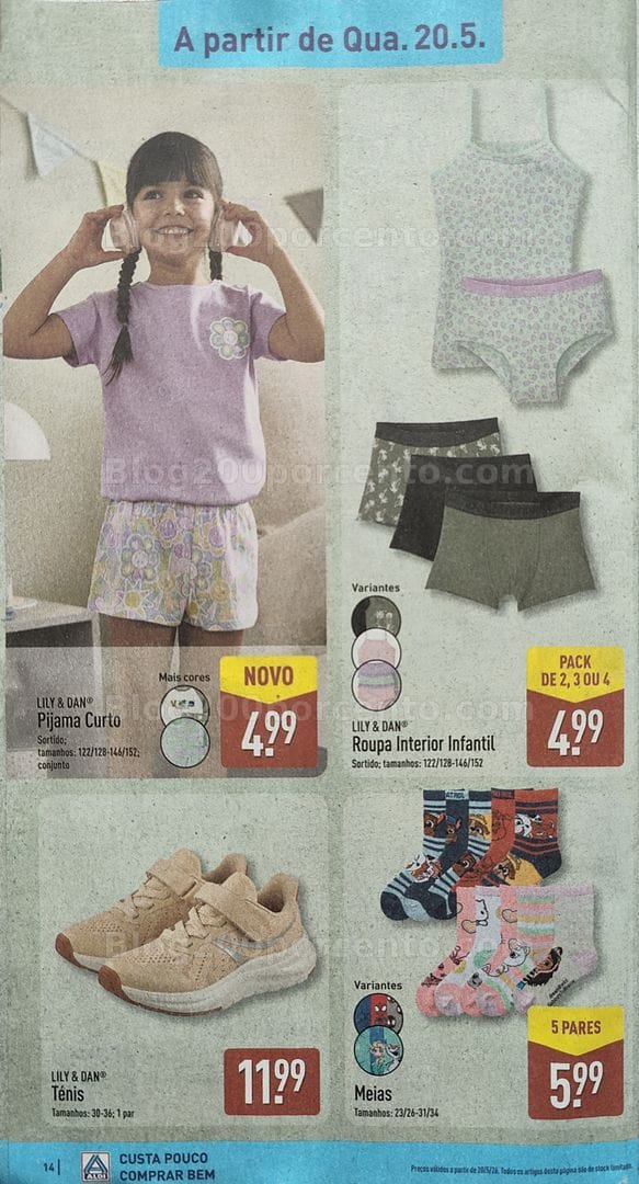 Antevisão Folheto ALDI Promoções de 18 a 24 maio