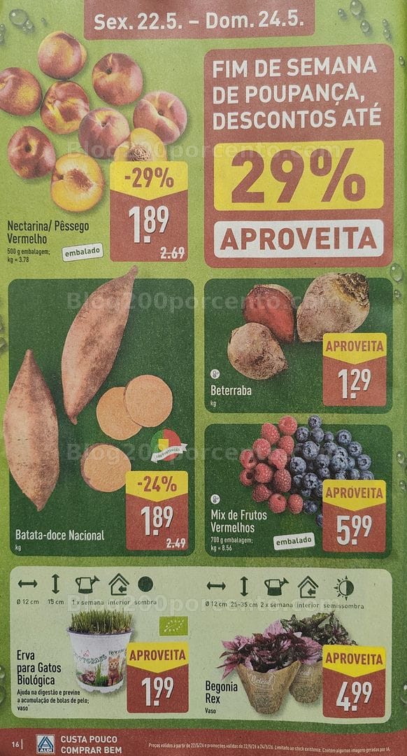 Antevisão Folheto ALDI Promoções de 18 a 24 maio