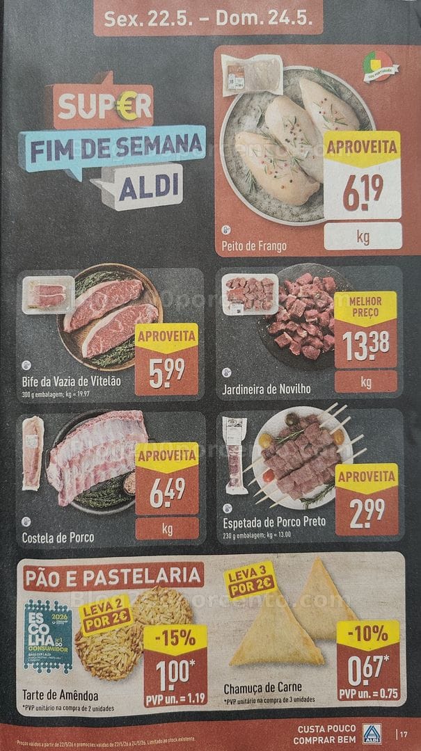 Antevisão Folheto ALDI Promoções de 18 a 24 maio
