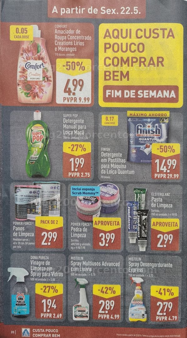 Antevisão Folheto ALDI Promoções de 18 a 24 maio