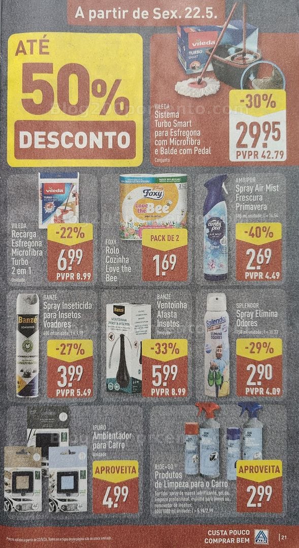 Antevisão Folheto ALDI Promoções de 18 a 24 maio