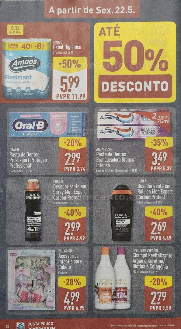 Antevisão Folheto ALDI Promoções de 18 a 24 maio