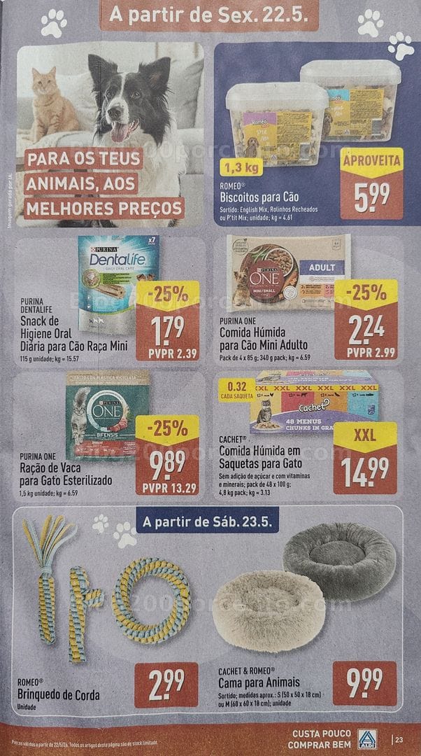 Antevisão Folheto ALDI Promoções de 18 a 24 maio