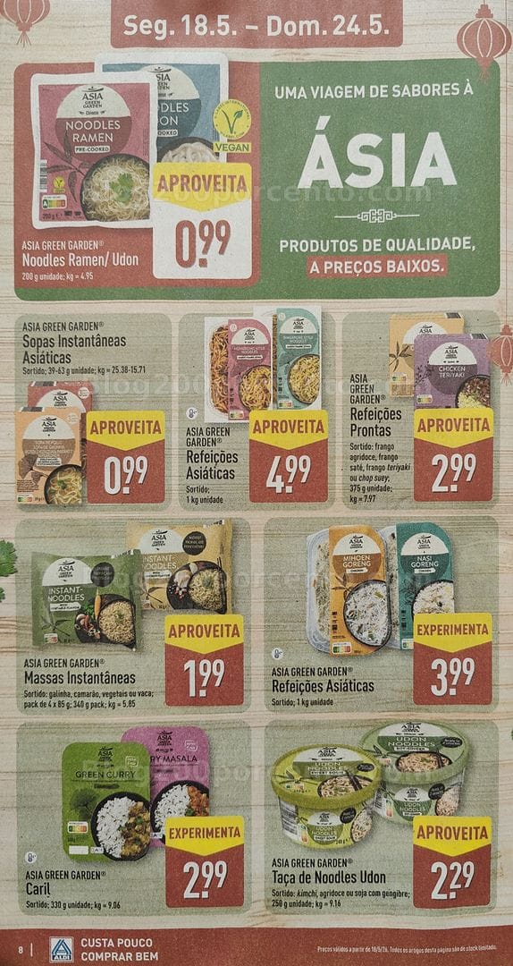 Antevisão Folheto ALDI Promoções de 18 a 24 maio
