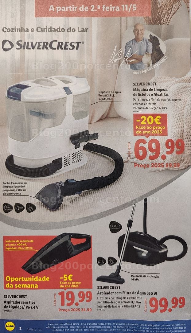 Antevisão Folheto LIDL Bazar Promoções de 11 a 21 maio