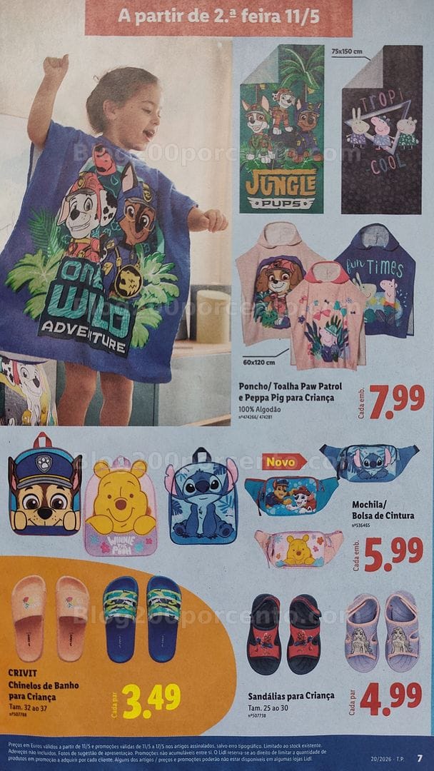Antevisão Folheto LIDL Bazar Promoções de 11 a 21 maio