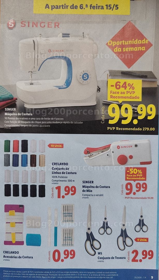 Antevisão Folheto LIDL Bazar Promoções de 11 a 21 maio