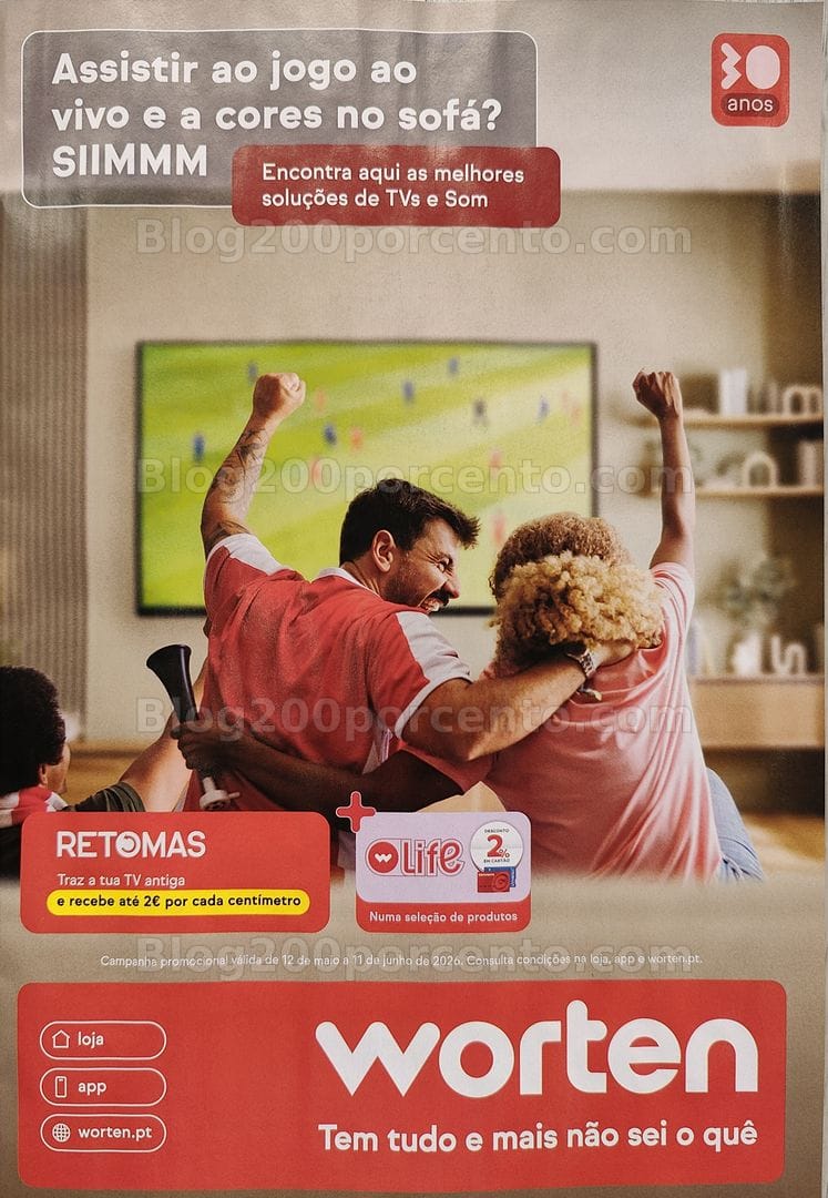 Antevisão Folheto WORTEN Especial Mundial Promoções de 12 maio a 11 junho