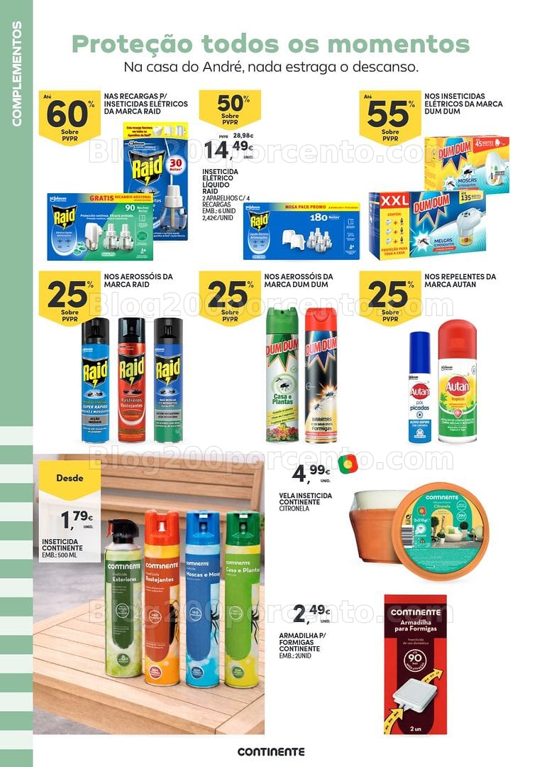 Antevisão Folheto CONTINENTE Casa Verão Promoções de 19 maio a 21 junho
